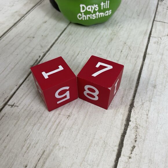 Hallmark Count Down To Christmas Santa and Reindeer - Picture 6 of 8